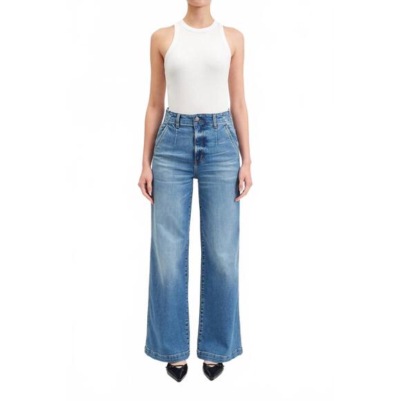 DAZE Denim - NEW DAZE far out wide leg jeans in pure